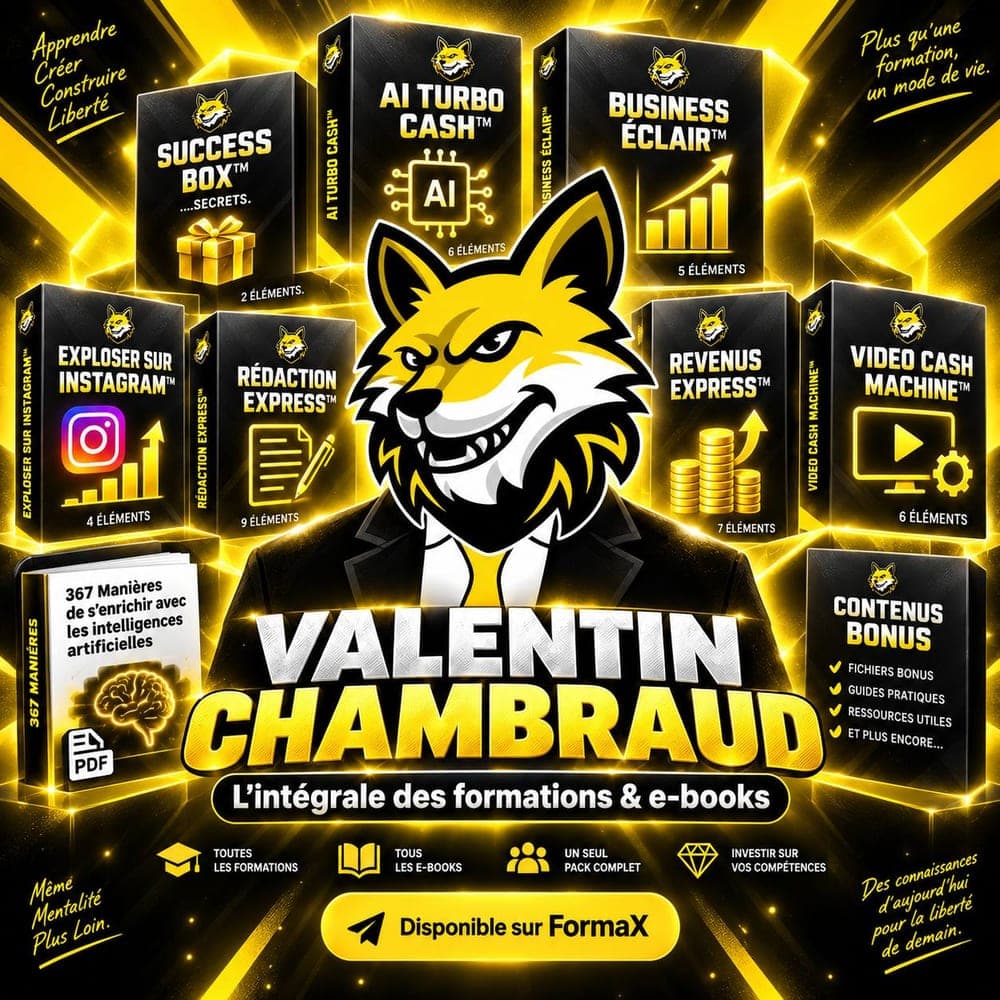 Valentin Chambraud - Pack complet
